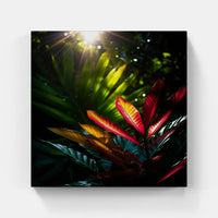 Lush Tropical Florals-Canvas-artwall-Artwall