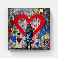 Heart's Eternal Devotion-Canvas-artwall-Artwall