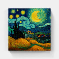 Expressive Van Gogh Brushstrokes-Canvas-artwall-Artwall