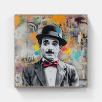 Charlie Chaplin Pop-Canvas-artwall-Artwall