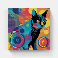 Cat meow purr scratch-Canvas-artwall-Artwall