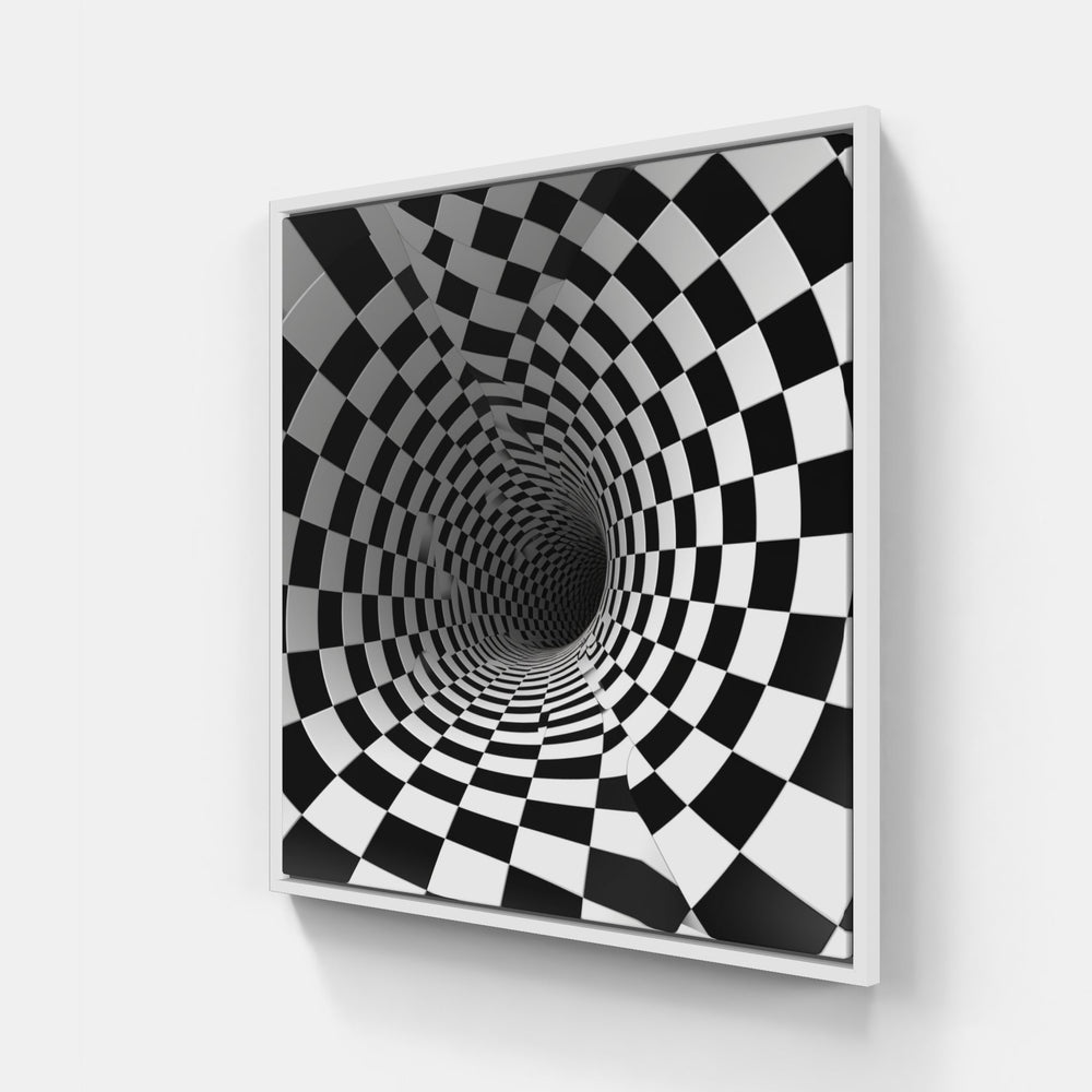 Visual Deception Mastery-Canvas-artwall-20x20 cm-White-Artwall