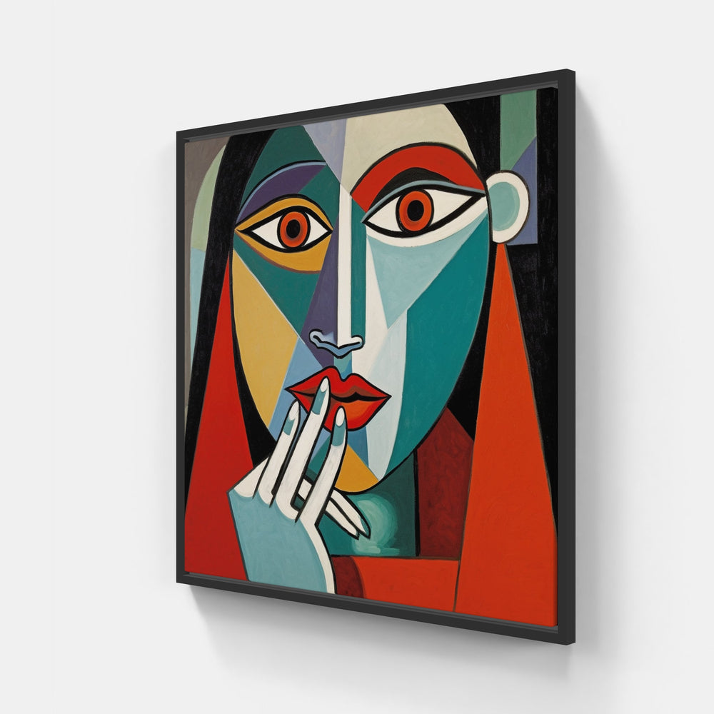 Picasso's Cubist Portraits-Canvas-artwall-Artwall