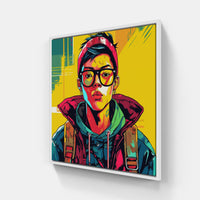 Streetwear Art Fusion-Canvas-artwall-20x20 cm-White-Artwall