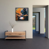 Melodic Drum Canvas-Canvas-artwall-Artwall