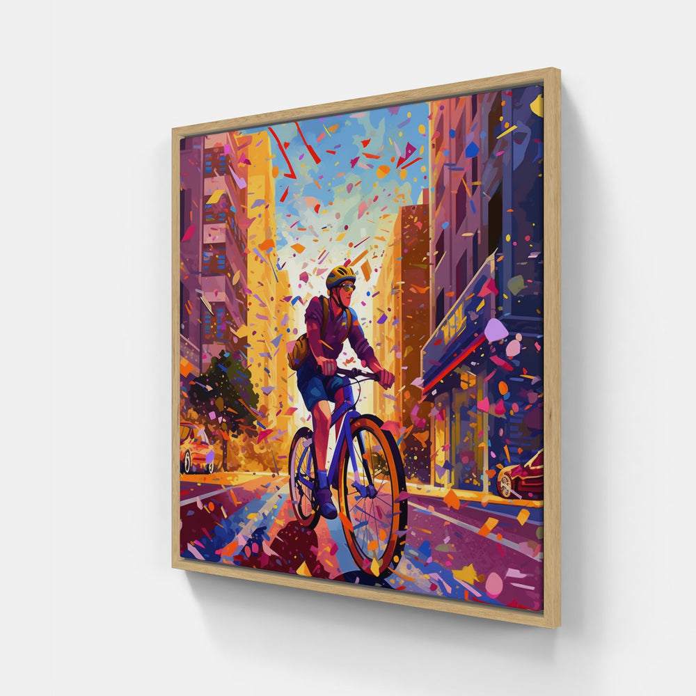 Pedaling Perspectives-Canvas-artwall-Artwall