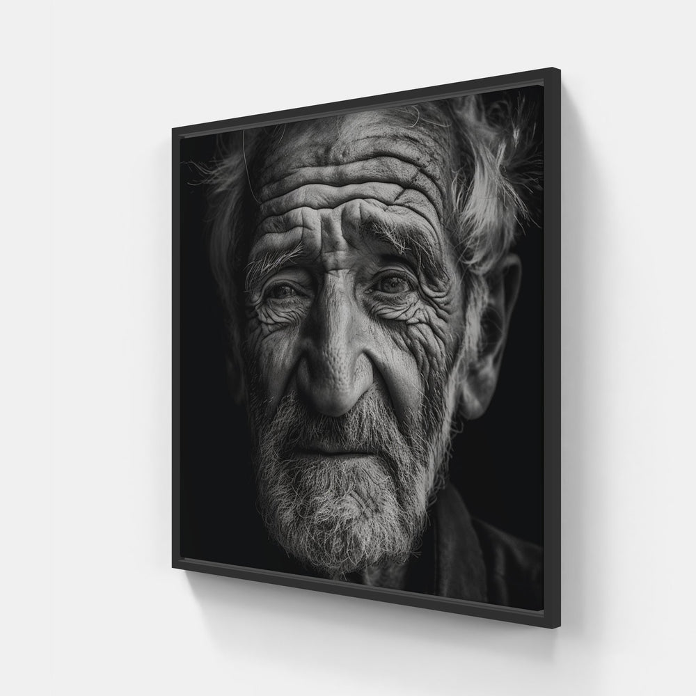 Lived Experiences-Canvas-artwall-20x20 cm-Black-Artwall