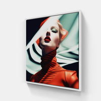Nostalgic Fashion Memoirs-Canvas-artwall-20x20 cm-White-Artwall