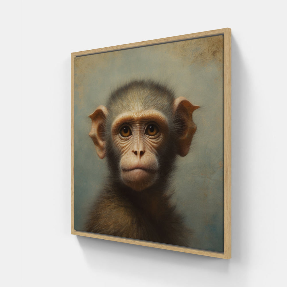 Dynamic Monkey Canva-Canvas-artwall-Artwall