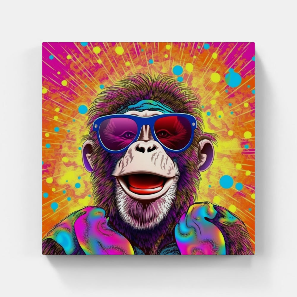 Intriguing Monkey Canva-Canvas-artwall-Artwall