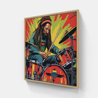 Captivating Drum Fusion-Canvas-artwall-Artwall