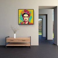 Queen Frida Kahlo-Canvas-artwall-Artwall