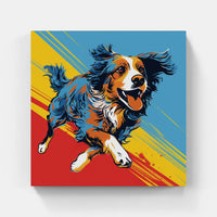 Dog Love Joy Peace-Canvas-artwall-Artwall
