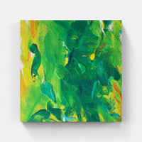 Green ripples in time-Canvas-artwall-Artwall