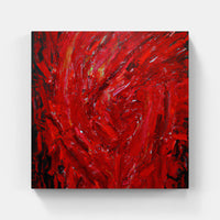 Red rose-Canvas-artwall-Artwall