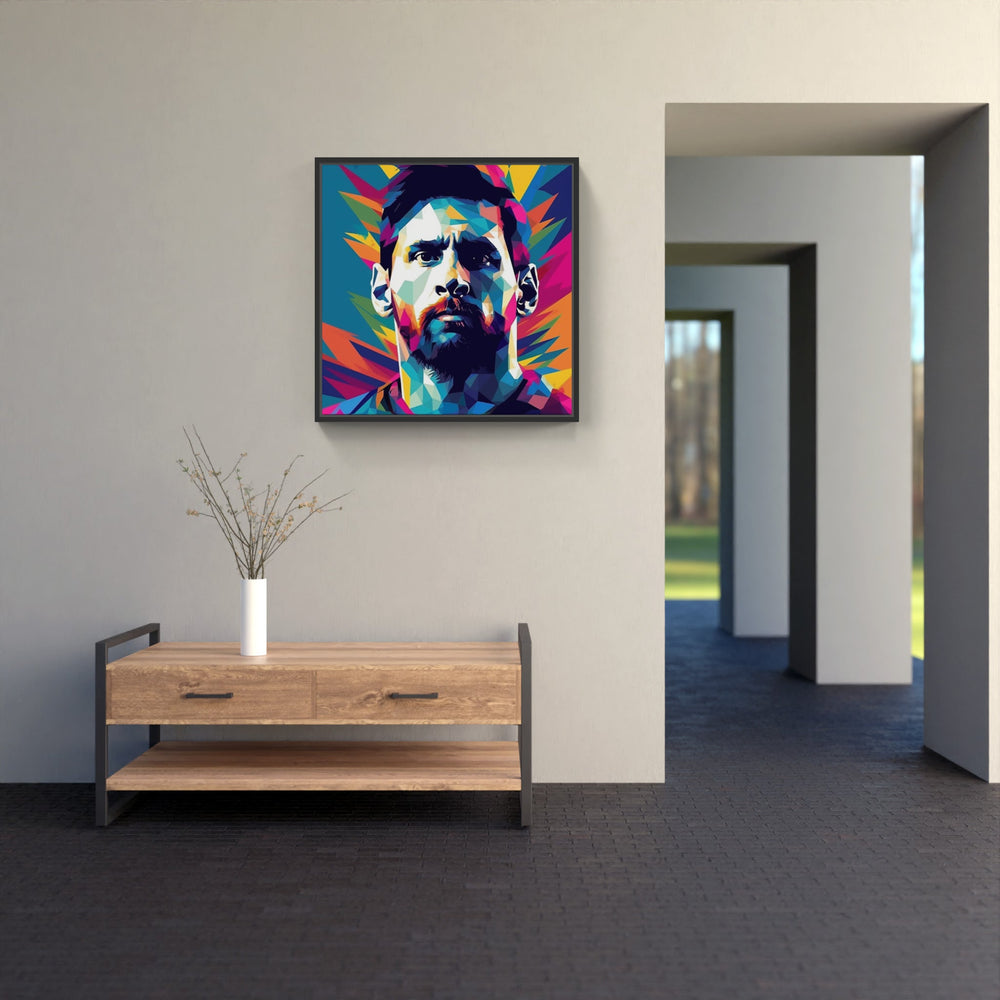 Messi Goal-Canvas-artwall-Artwall