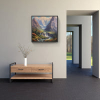 Majestic Mountain Range-Canvas-artwall-Artwall