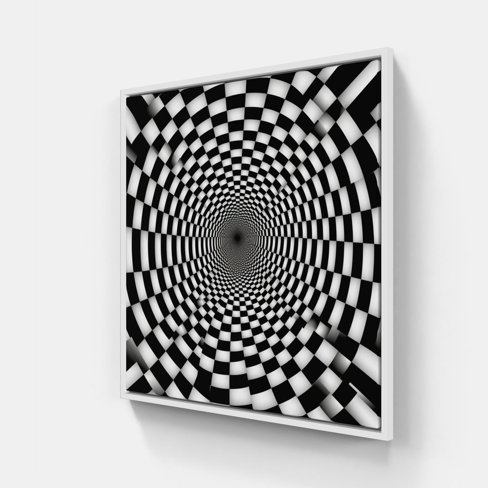 Optical Riddles Unveiled-Canvas-artwall-20x20 cm-White-Artwall