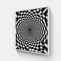 Optical Riddles Unveiled-Canvas-artwall-20x20 cm-White-Artwall