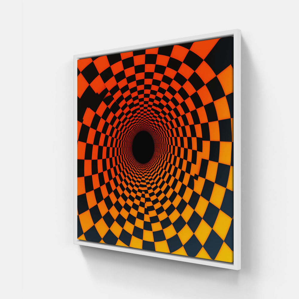 Illusionary Perspectives-Canvas-artwall-20x20 cm-White-Artwall