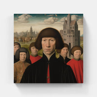 Luminous Van Eyck Beauty-Canvas-artwall-Artwall