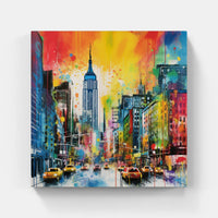 Urban Metropolis: NYC-Canvas-artwall-Artwall
