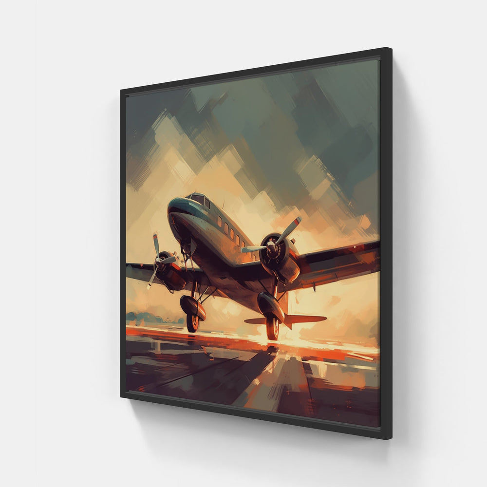 Jetset Chic-Canvas-artwall-20x20 cm-Unframe-Artwall