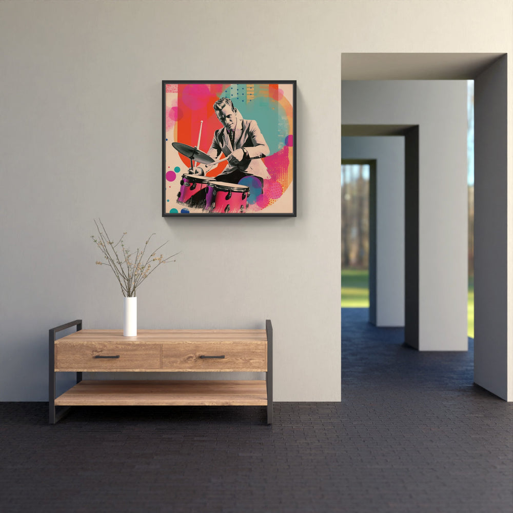 Melting Pot of Drums-Canvas-artwall-Artwall