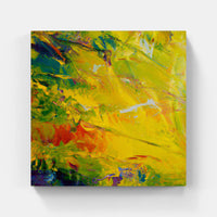 Yellow summer bright-Canvas-artwall-Artwall