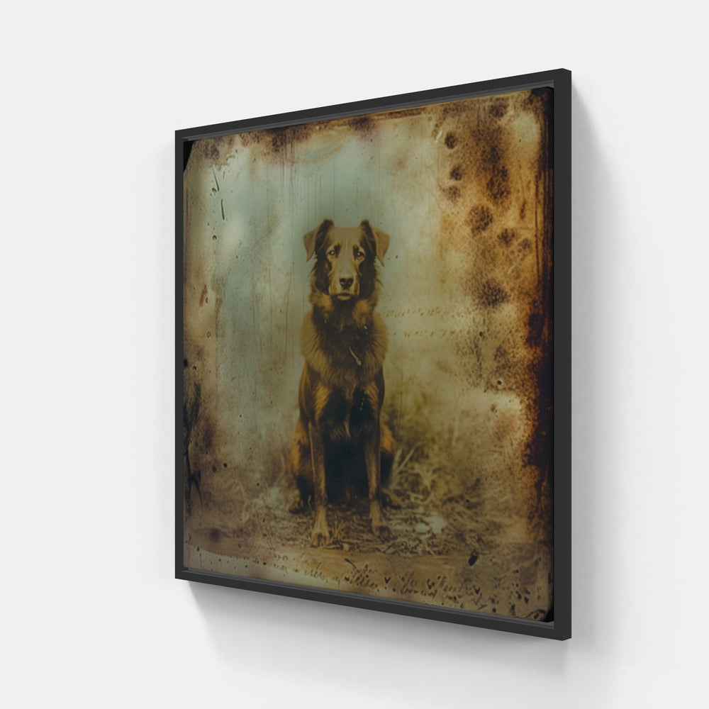 Enchanting Daguerreotype Vision-Canvas-artwall-20x20 cm-Black-Artwall