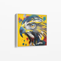 Oil Painting Canvas Fire Eagle