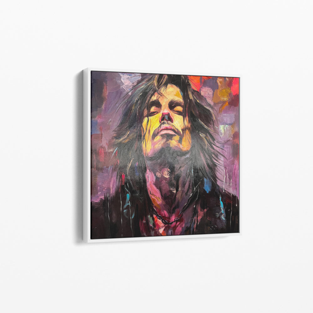 Peinture Moderne Johnny Depp Face