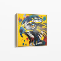 Oil Painting Canvas Fire Eagle