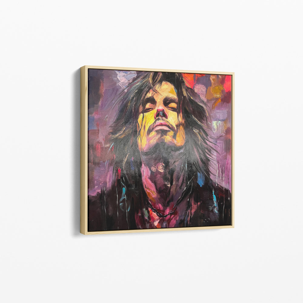 Johnny Depp Face Modern Painting