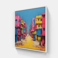 Enigmatic Chinese Dream-Canvas-artwall-20x20 cm-White-Artwall