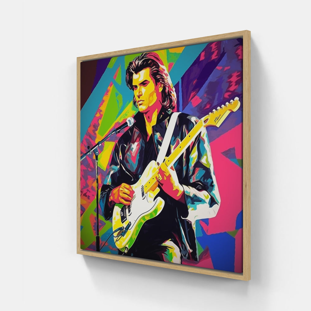 Euphoric Guitar Melody-Canvas-artwall-Artwall