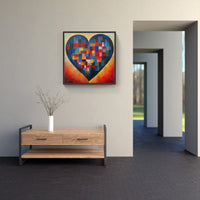 Hearts' Endless Passion-Canvas-artwall-Artwall