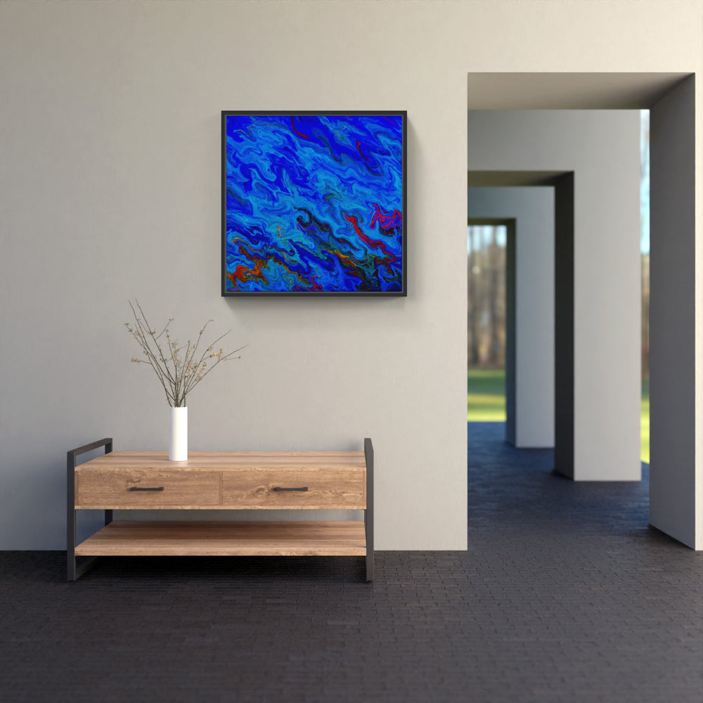 Blue skies dreaming lord-Canvas-artwall-Artwall