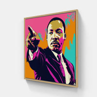 Martin Luther King memory fight-Canvas-artwall-Artwall