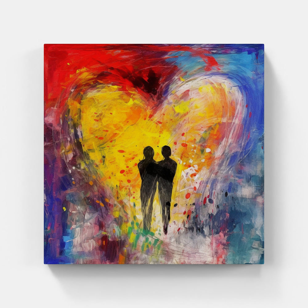 Heartfelt Unity Harmony-Canvas-artwall-Artwall