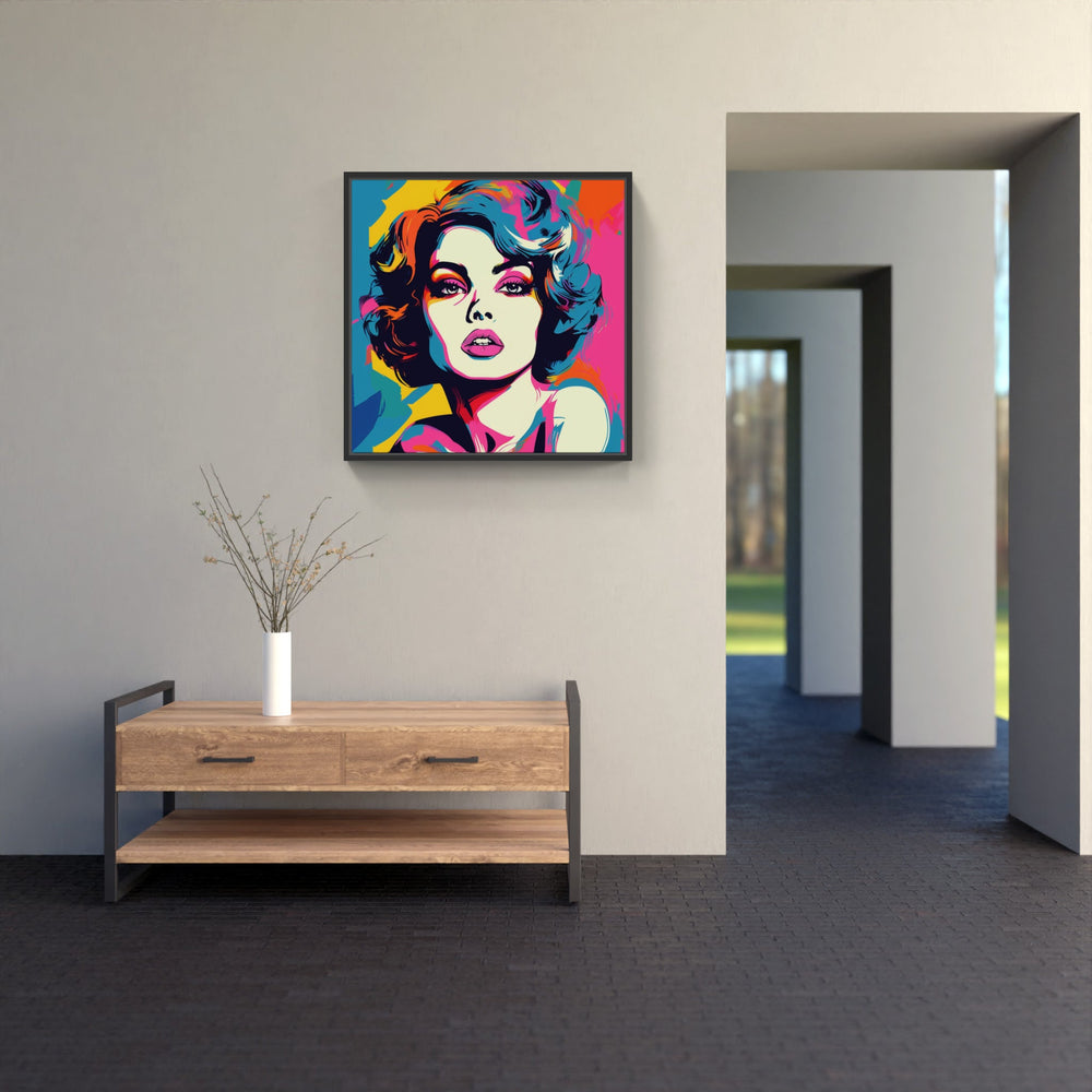 Warhol fleeting moment-Canvas-artwall-Artwall