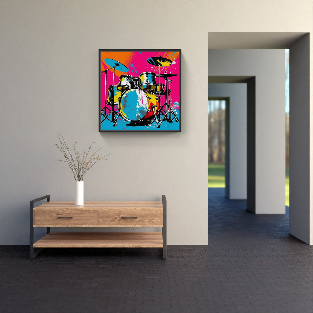 Drumming Masterpiece-Canvas-artwall-Artwall