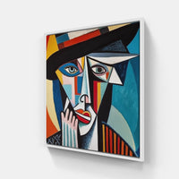 Picasso's Surreal Secrets-Canvas-artwall-20x20 cm-White-Artwall