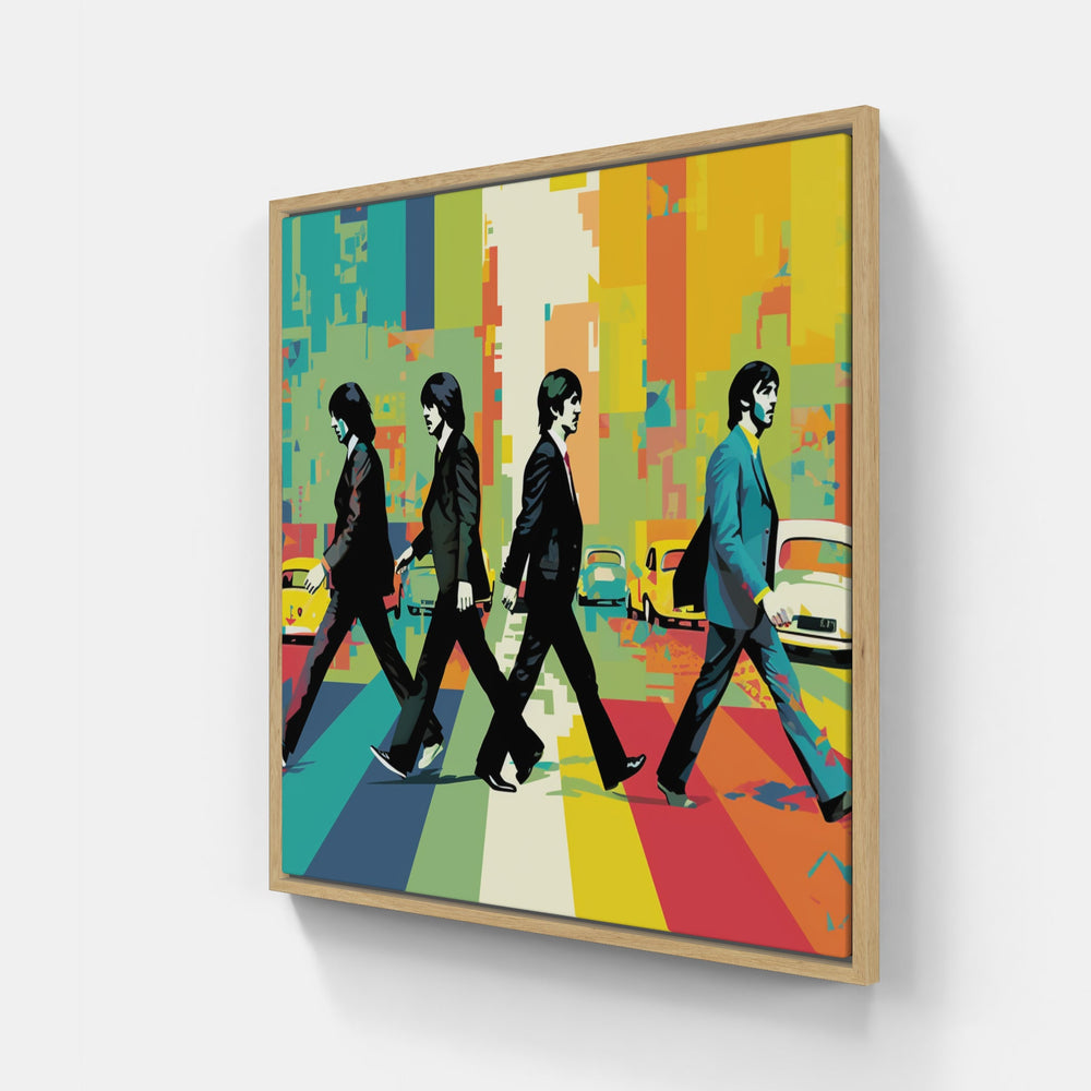 The Beatles Road-Canvas-artwall-Artwall