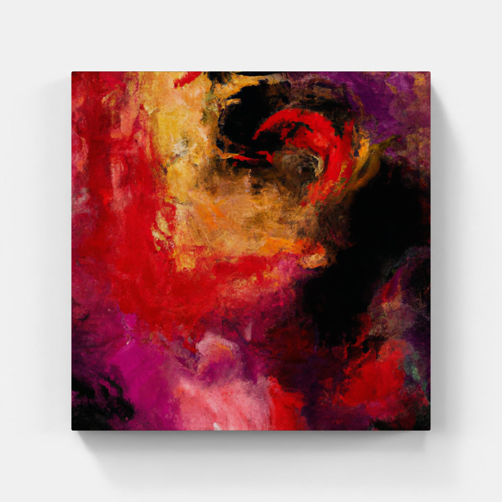 Red petals-Canvas-artwall-Artwall