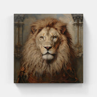 Lion Roar Bravely-Canvas-artwall-Artwall