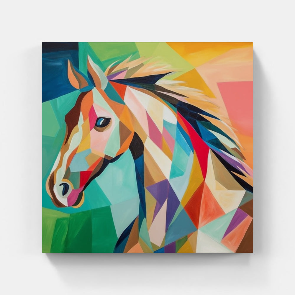 Noble Horse Beauty-Canvas-artwall-Artwall