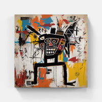 Urban Graffiti Basquiat-Canvas-artwall-Artwall