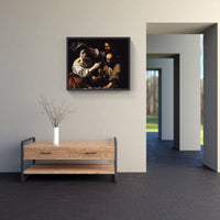 Caravaggio's Timeless Gaze-Canvas-artwall-Artwall