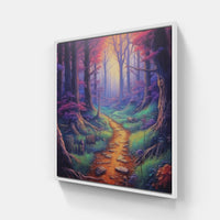 Wildlife Haven Forest-Canvas-artwall-20x20 cm-White-Artwall